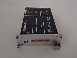 Melcher LSR 3005-7PDAG Chopper Power Supply