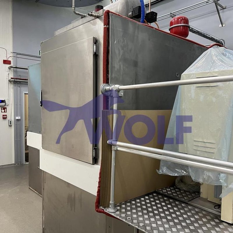 Dosiermaschine für Minztaler Fabrikat WDS - zum Dosieren in Silikonformen.