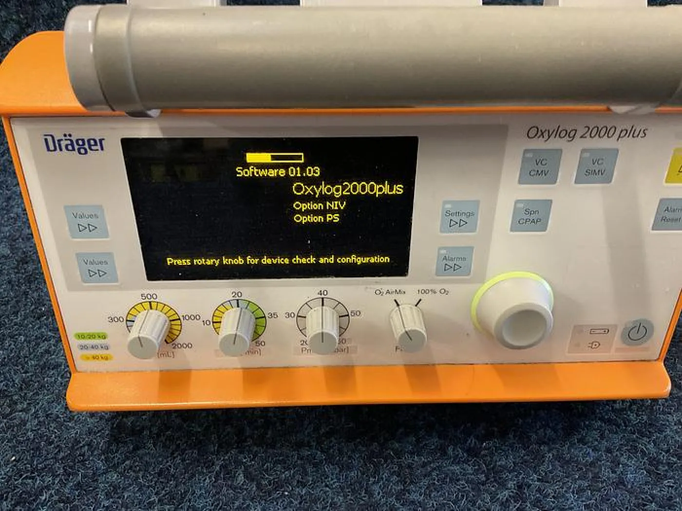 2015 Draeger Oxylog 2000 Plus - 6