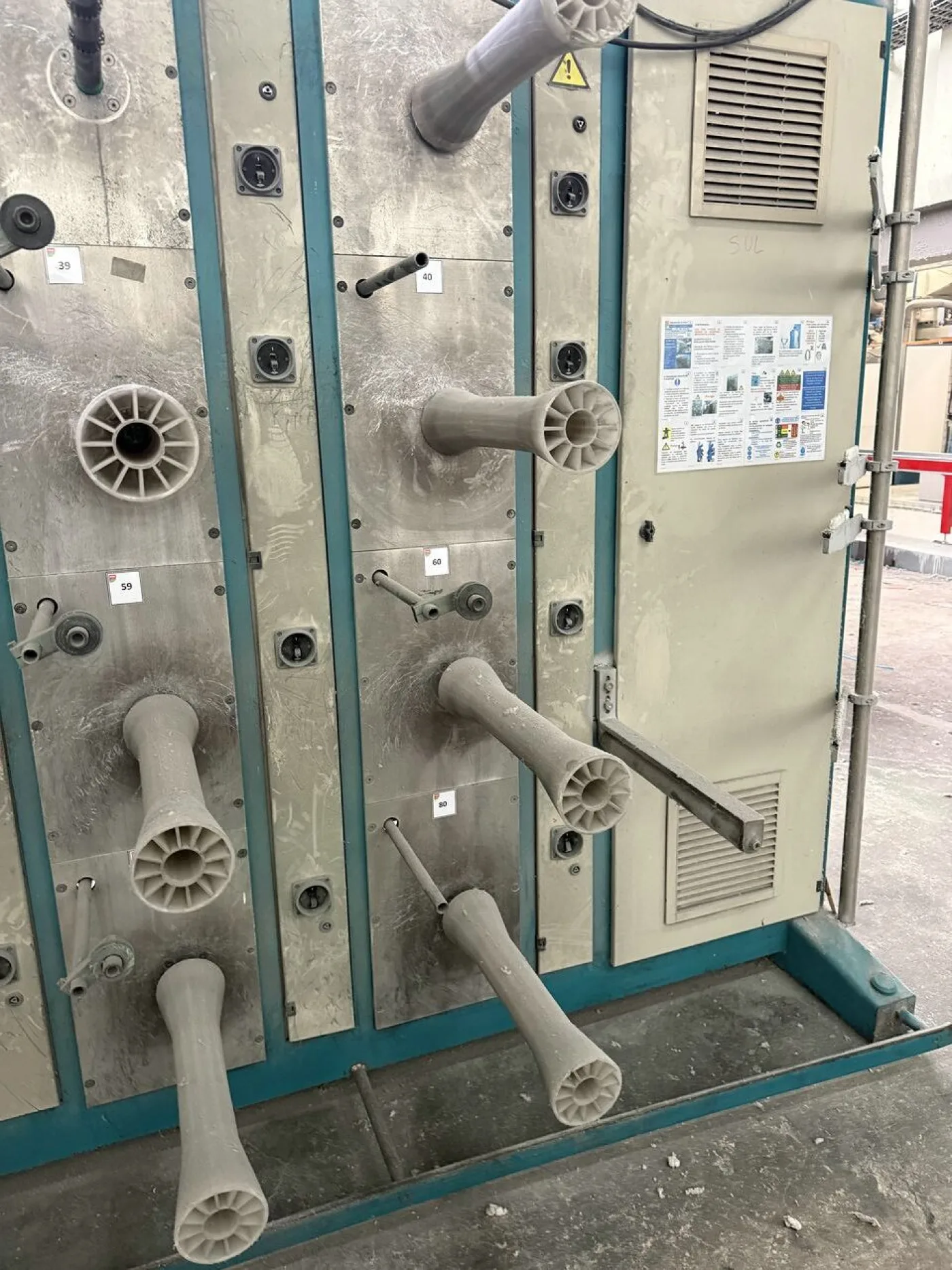 Leonard - HDPE/PP monofilament extruding line, type EM75BV/300 - 6