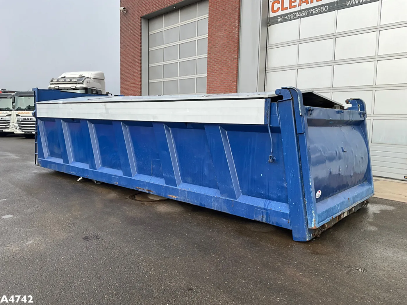 Container 23m³ met Hydraulische milieukleppen - 3