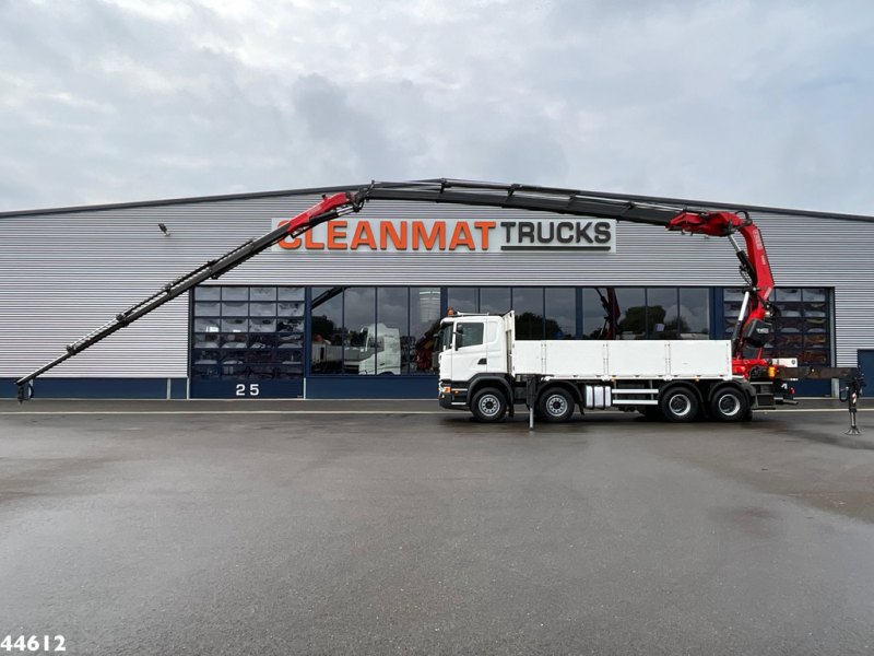 Scania G 450 8x4 Euro 6 Fassi 66 Tonmeter laadkraan + Fly-jib Just 176.555 Km!