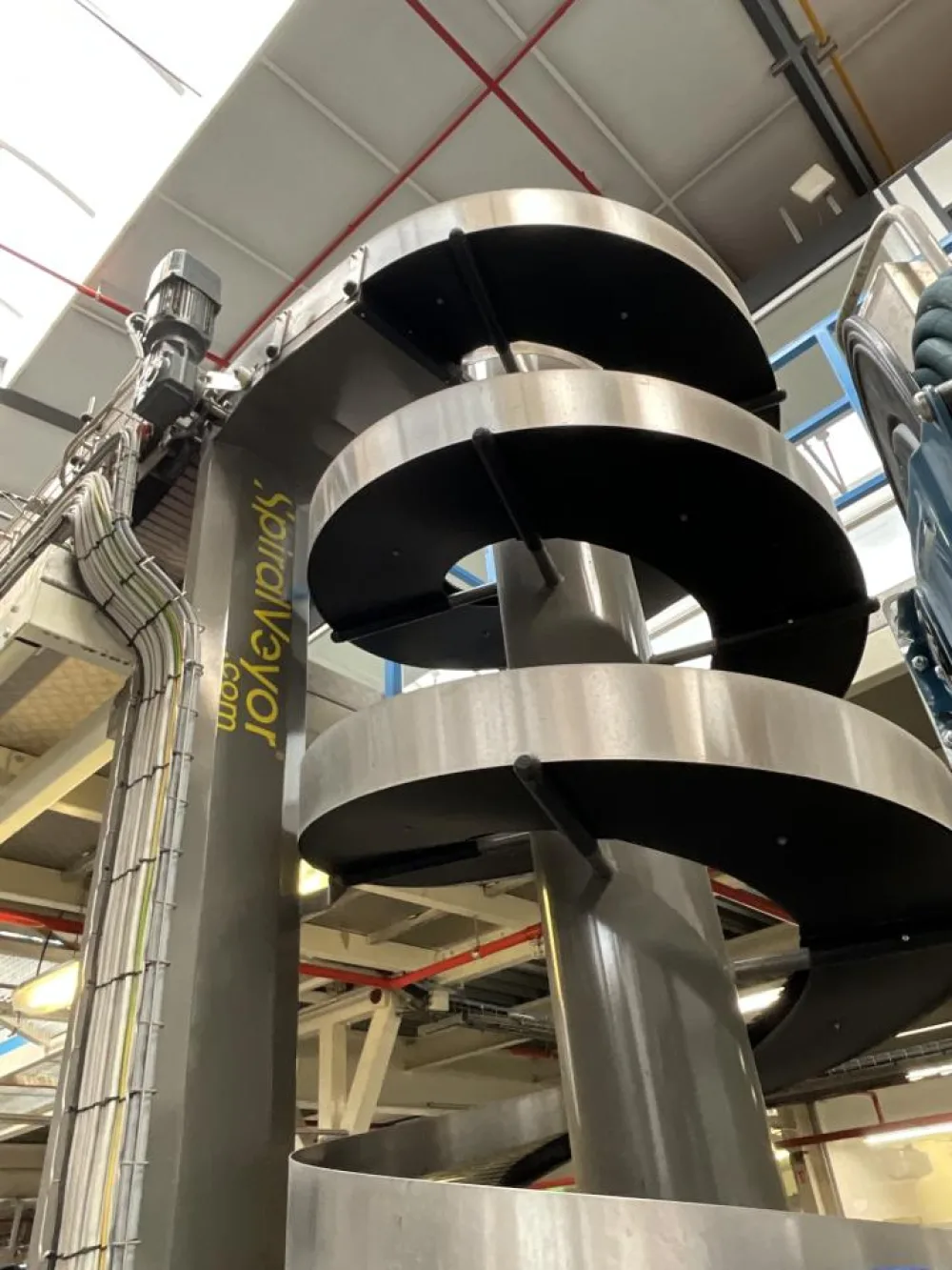 2016 Ambaflex AmbaFlex Spiralveyor SV 300mm Spiral Elevator Conveyor - Line 1