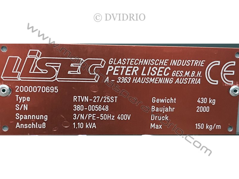 LÍNEA DE DOBLE ACRISTALAMIENTO PARA VIDRIO LISEC