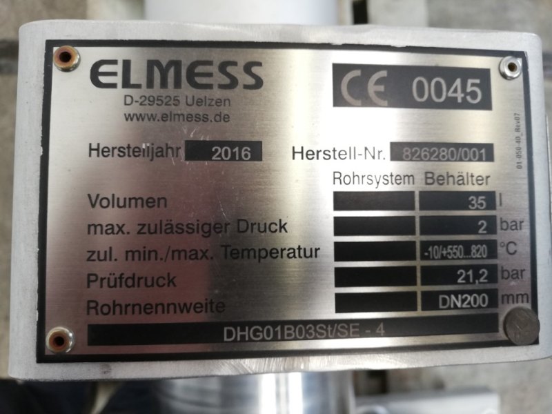 Elmess DHG01B03St/SE-4 flow heater (2x) - Temperature control unit