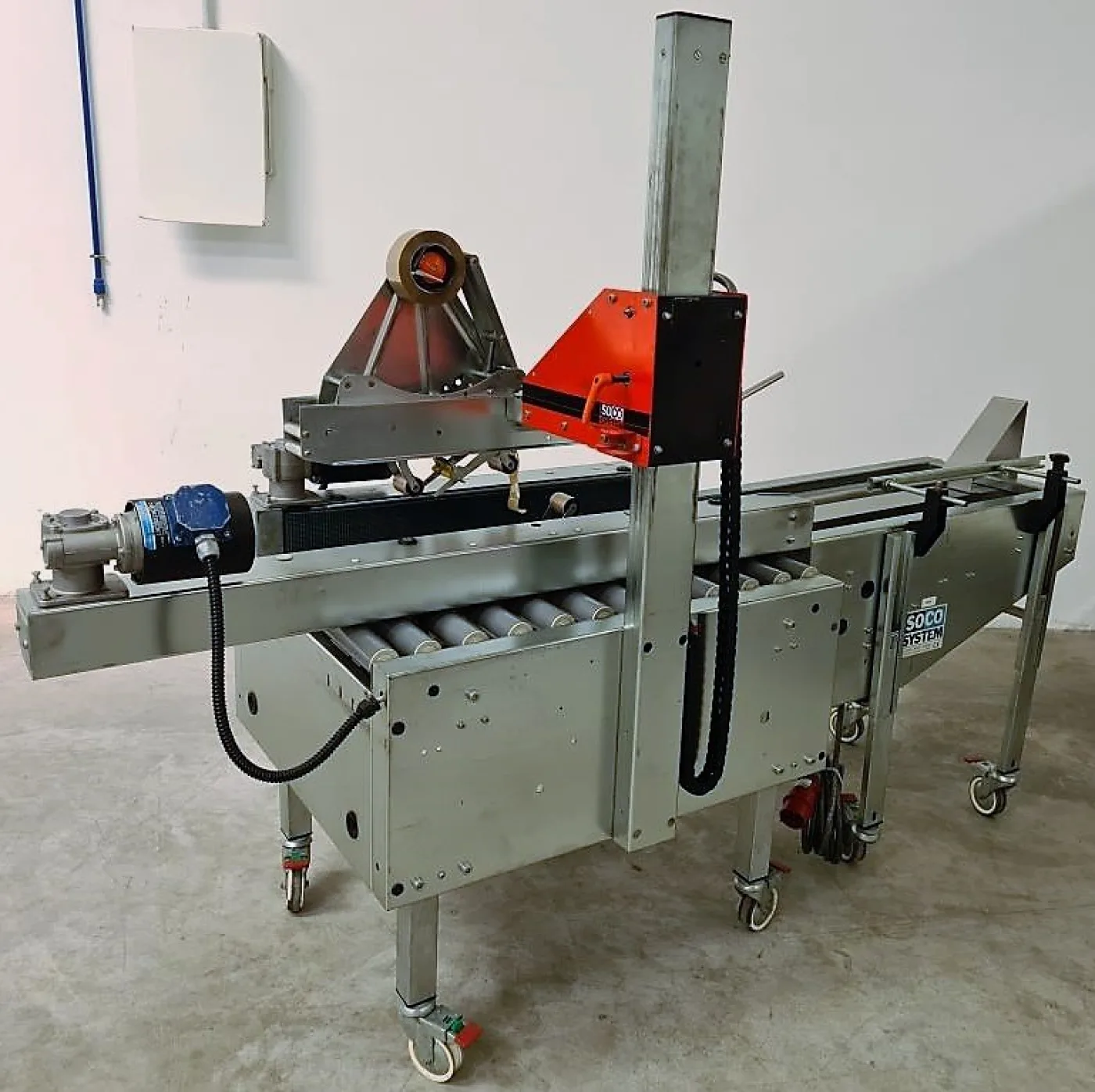 FORMATRICE NASTRATRICE PER CARTONI – SOCO SYSTEM – MOD. F100-3 - 2