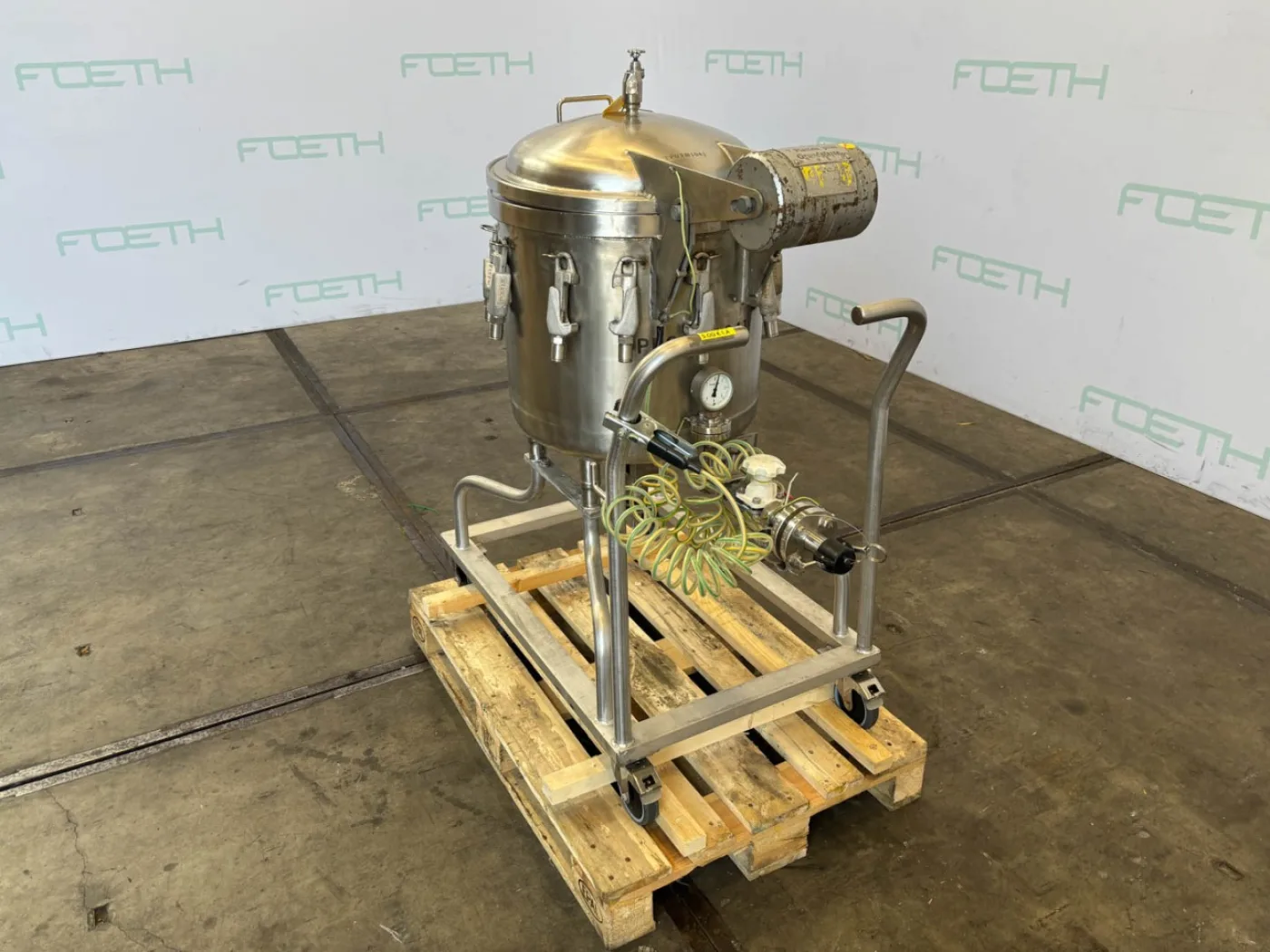 Gauthier 7 plate 1,05m² - Horizontal plate filter - 1