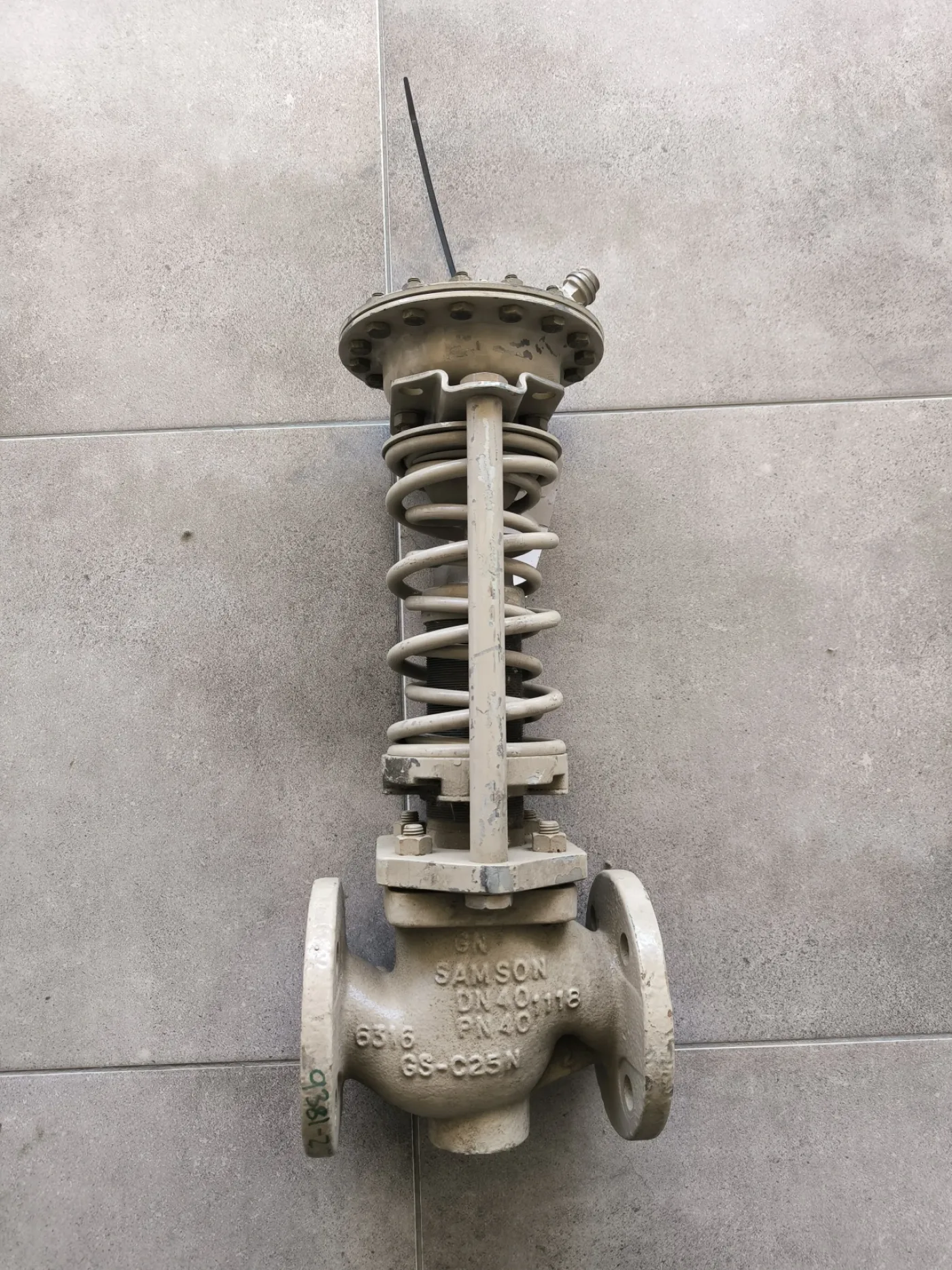 STEAM PRESSURE REDUCING VALVE SAMSON DN40 PN40 - 1
