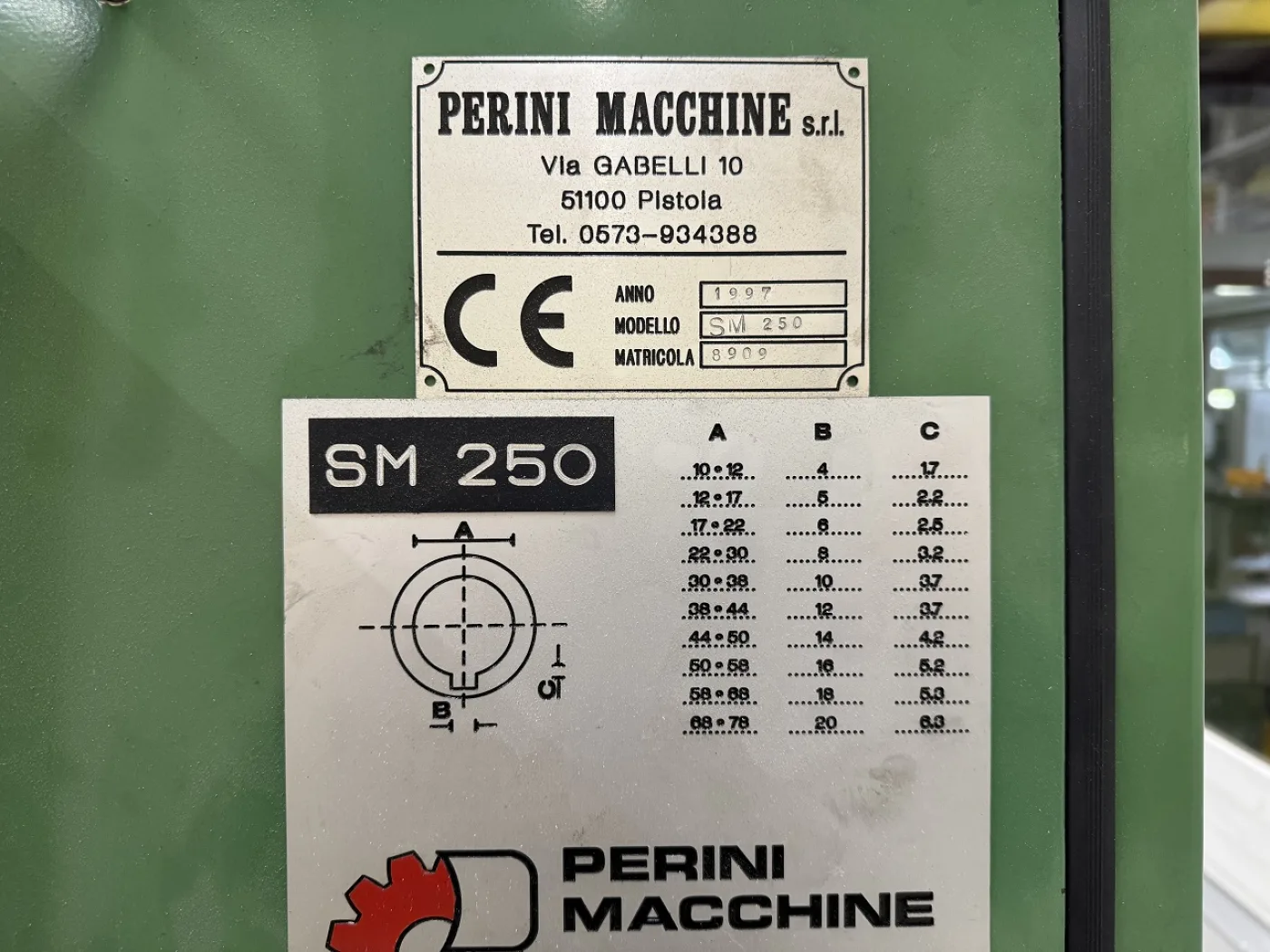 MORTAISEUSE PERINI SM 250 - 3