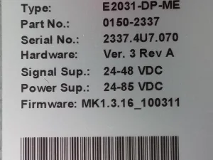 Lenze E2031-DP-ME Communication Module