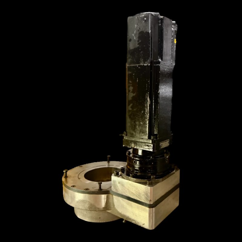 HOMAG INDRAMAT MKD041B144KG0KN Servomotor C Achse mit Alpha Getriebe für OMLAT Hauptspindel Teile Nr. 260464 MNR CNC