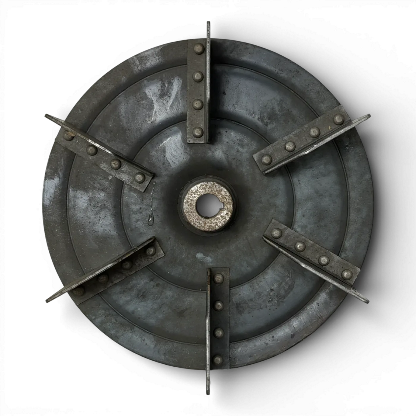 Stahl Laufrad Flügelrad Ø 300 mm Absaugung Transport Ventilator Art. Nr. 300101 - 1