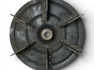 Stahl Laufrad Flügelrad Ø 300 mm Absaugung Transport Ventilator Art. Nr. 300101