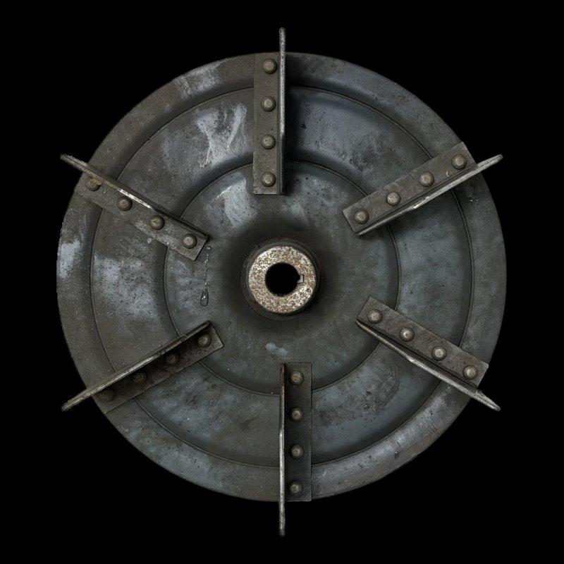Stahl Laufrad Flügelrad Ø 300 mm Absaugung Transport Ventilator Art. Nr. 300101