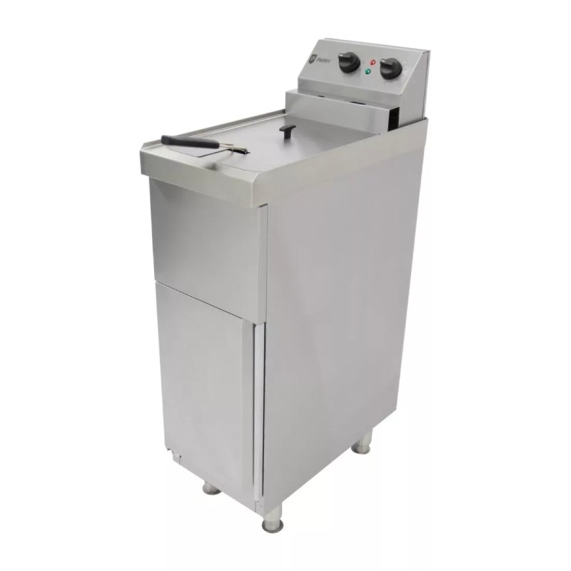 Parry Single Tank Single Basket Free Standing Electric Fryer NPSPF6 - islandcatering