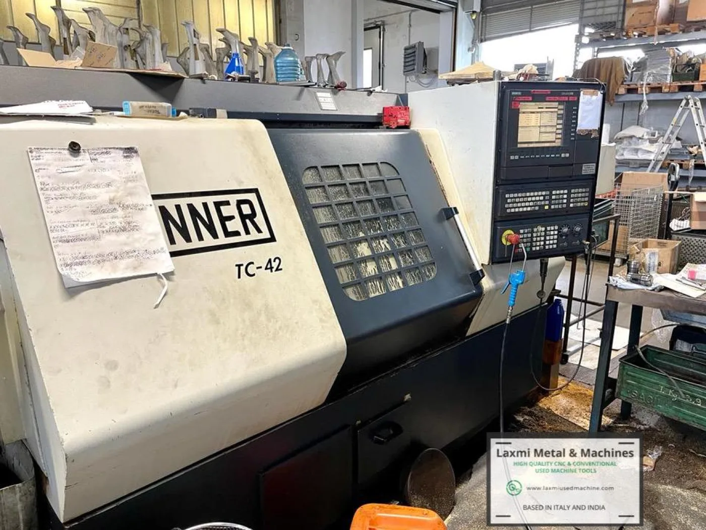 CNC LATHE MACHINE, SPINNER - TC 42 CNC - Laxmi Metal & Machines, Rohtak - 2