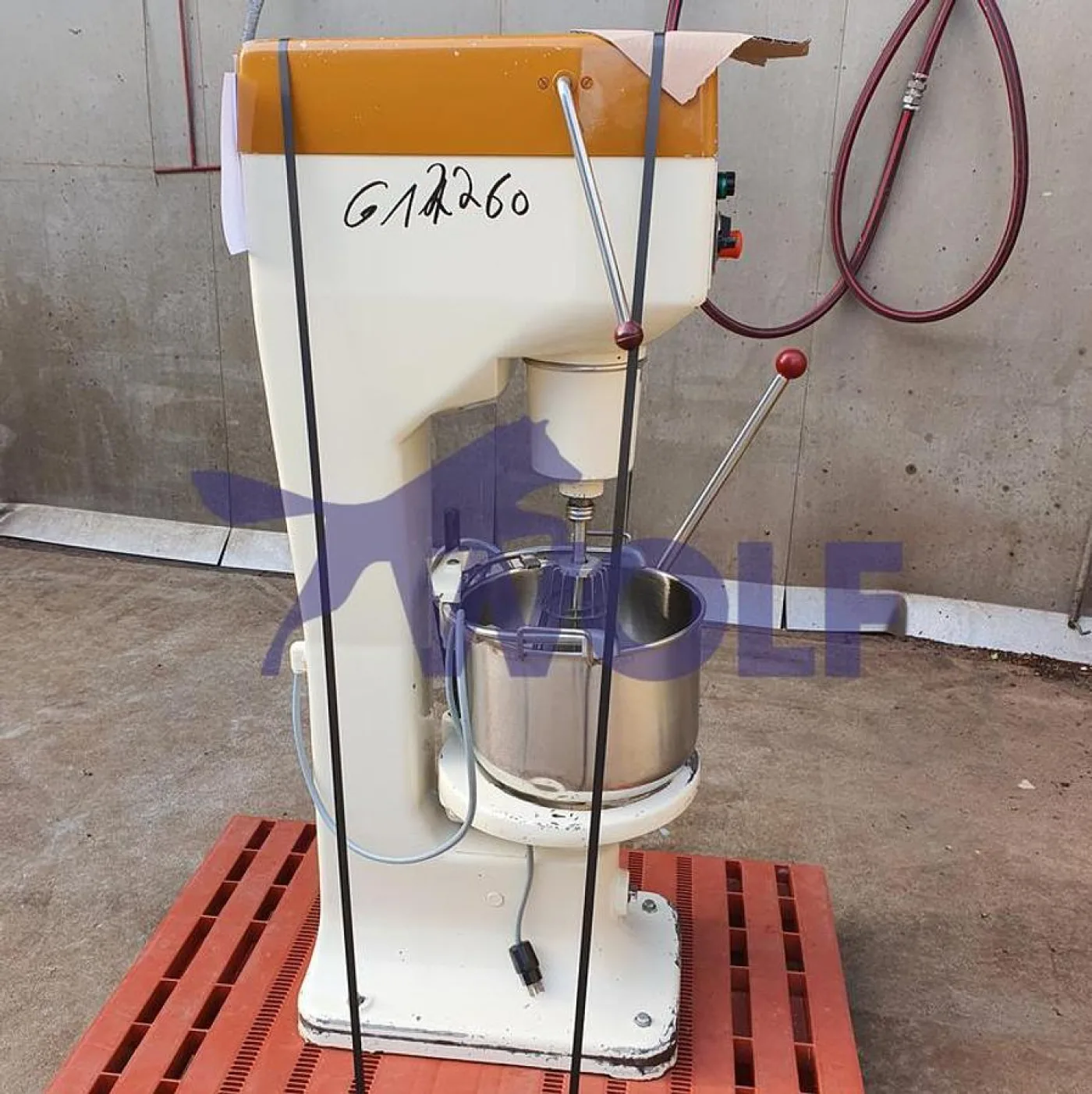 Rühr- und Anschlagmaschine BOKU - mit Edelstahlkessel ca. 40 Liter - 3