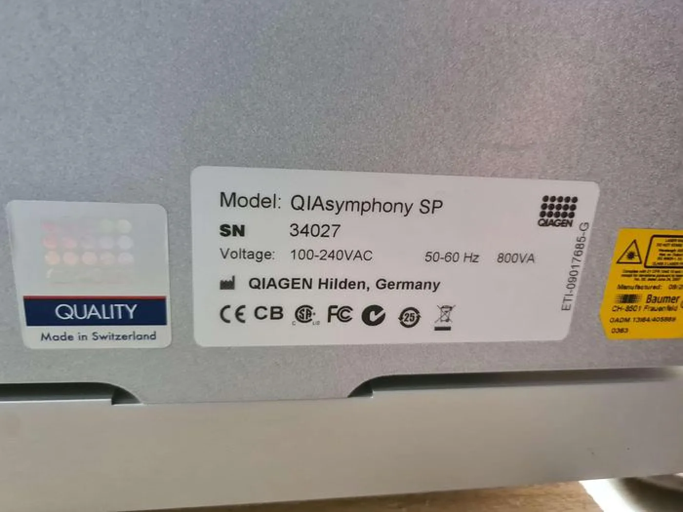Qiagen QIAsymphony SP Sample Preparation Fully-Automated DNA RNA Purification - 4