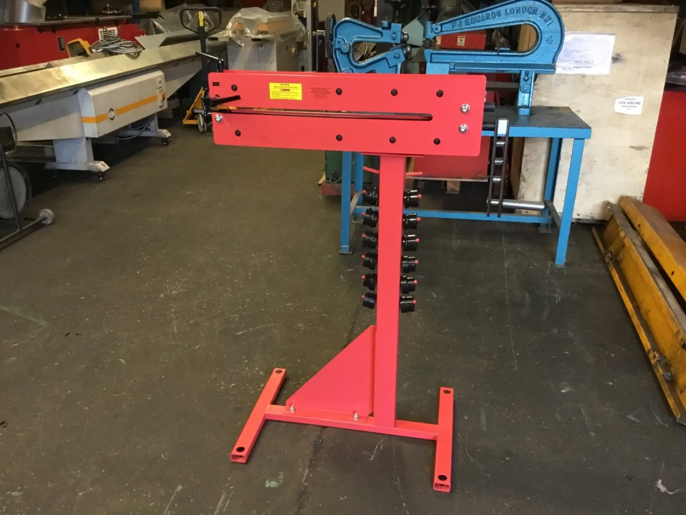 WNS Manual Bead Roller 650mm - WNS - W. Neal Services Ltd - 7