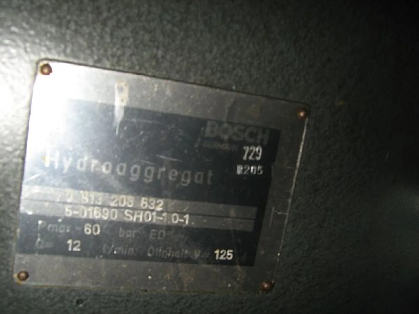 ( ehem. DECKEL FP 5 C ) BOSCH - 2