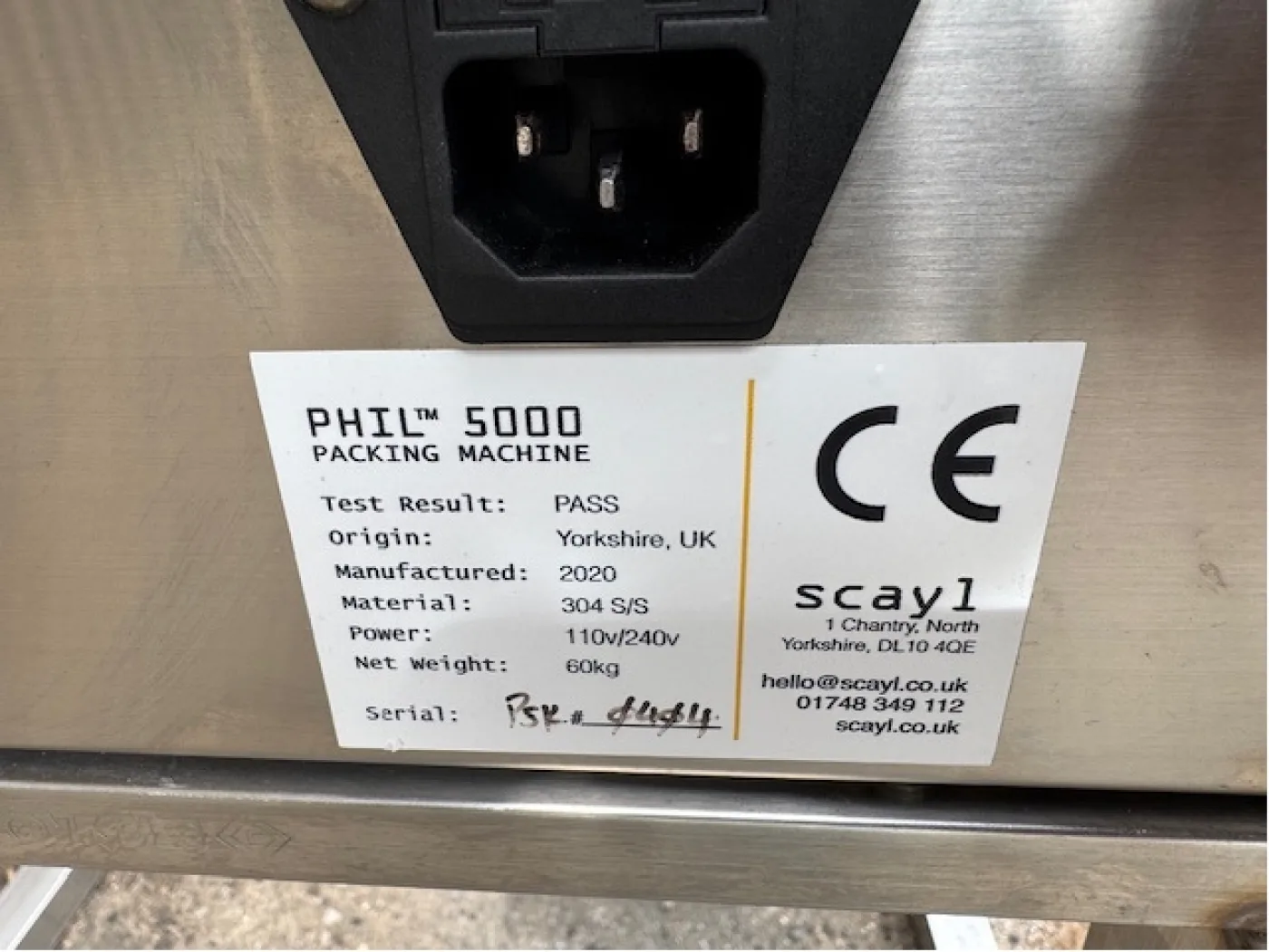 Scayl Phil 5000 Linear Weigher - 4