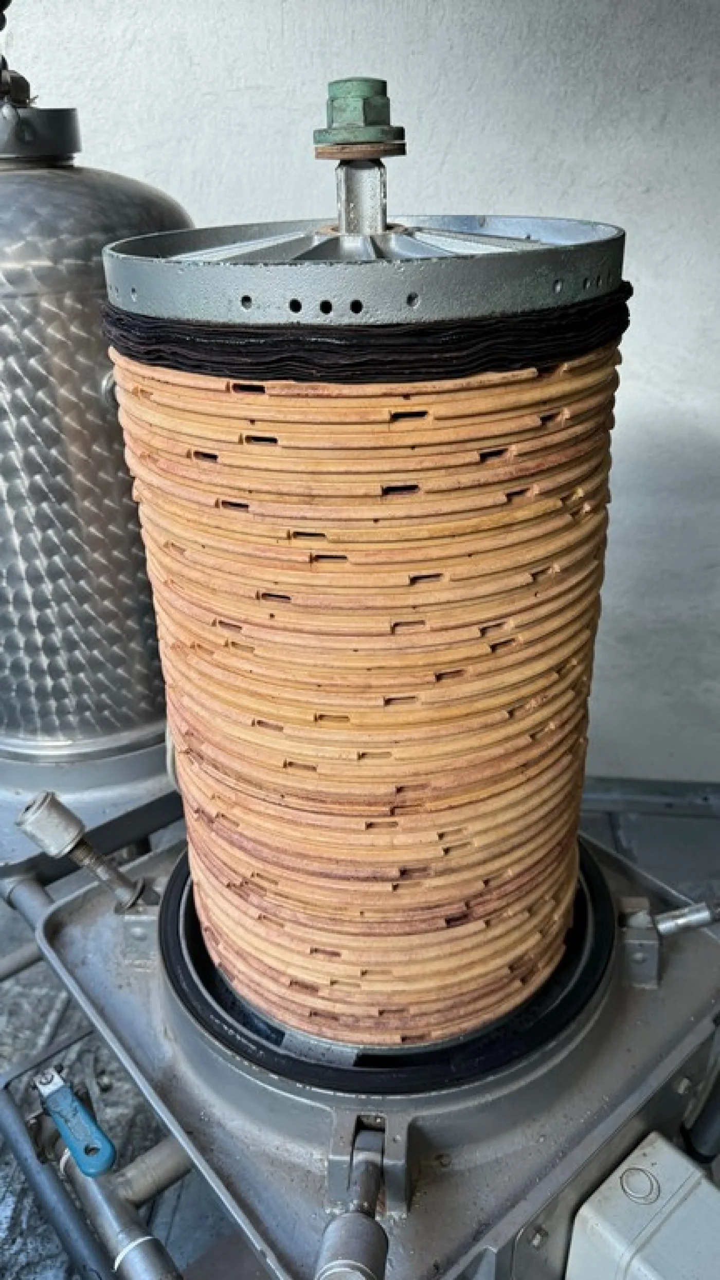 FILTER BRAND GIANAZZA WITH HORIZONTAL 36 PLASTIC PLATES, SECOND-HAND EQUIPMENT - 6