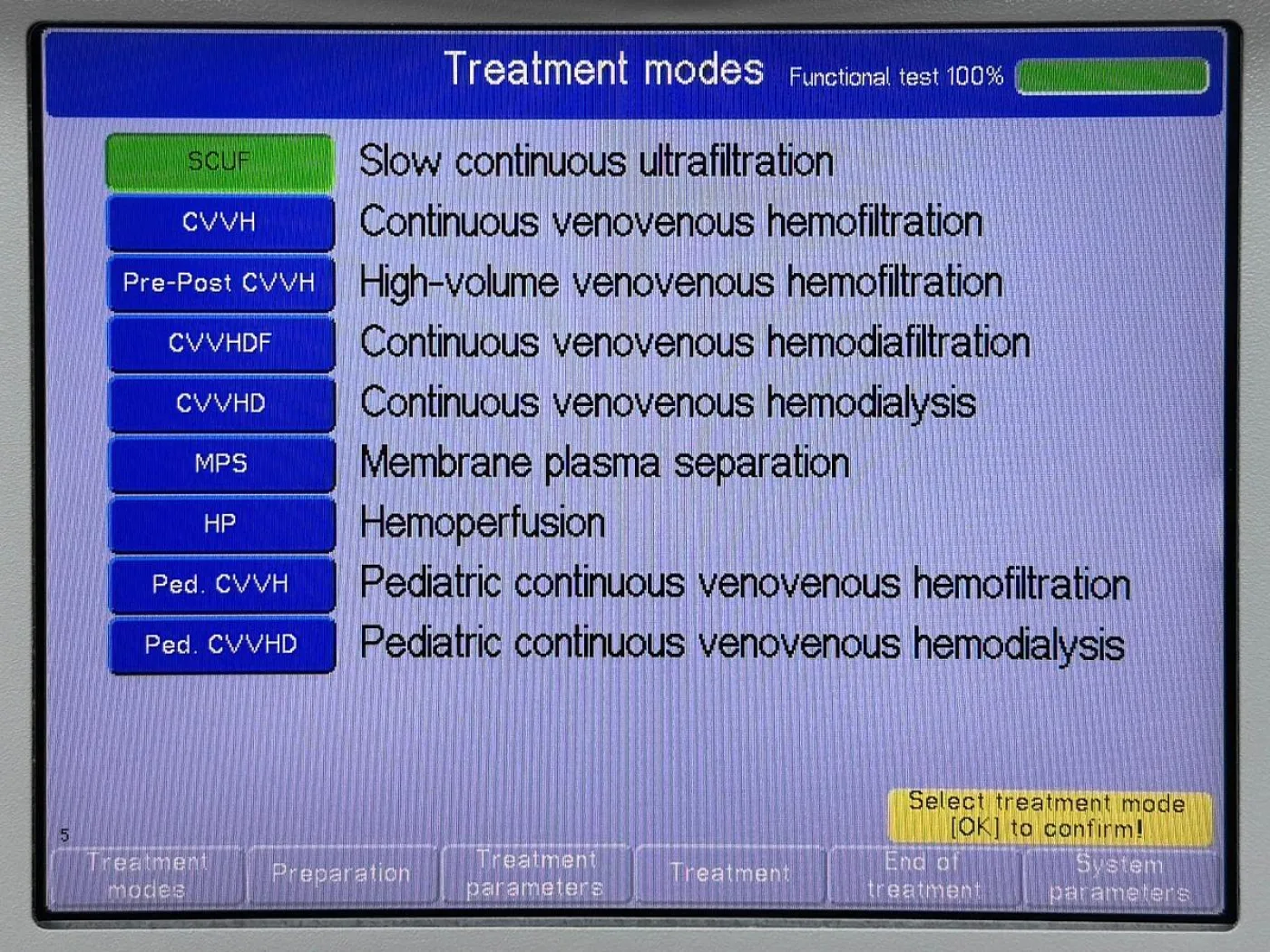 Fresenius Multi Filtrate YOM: 2020 / 2020 - 7