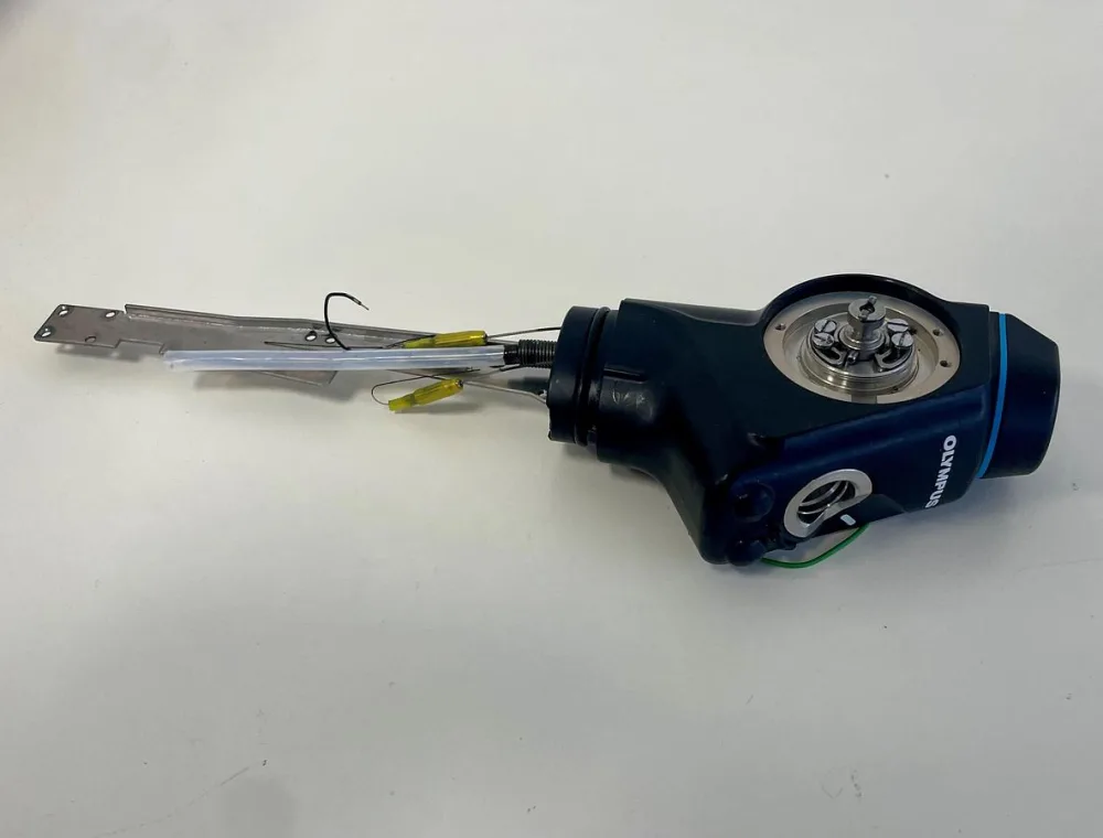 Olympus control body with angulation drum for BF-XP160F, LF-V