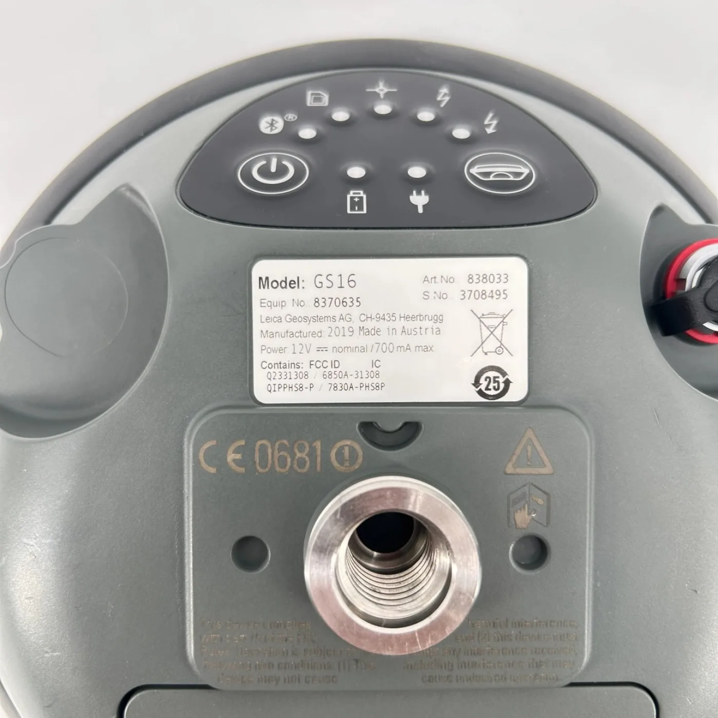 Leica GS16 3.75G Performance con CSX8 - 4