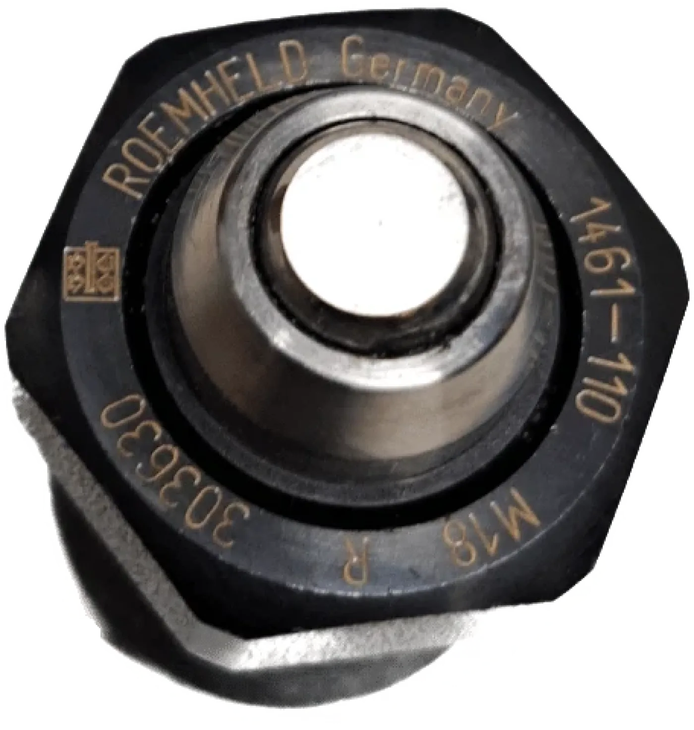 Roemheld Einschraubzylinder, ew Ø16 x 12 mm Hub 1461110 - 2