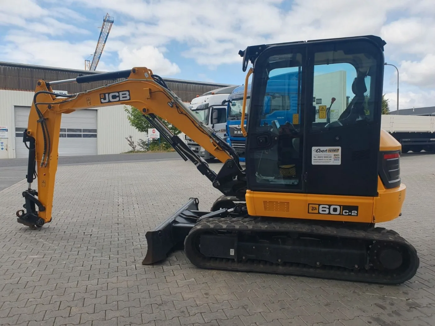 Jcb 60C - 2 / nur 316h! / 2022 / HS03 / Air Conditioning! - 6