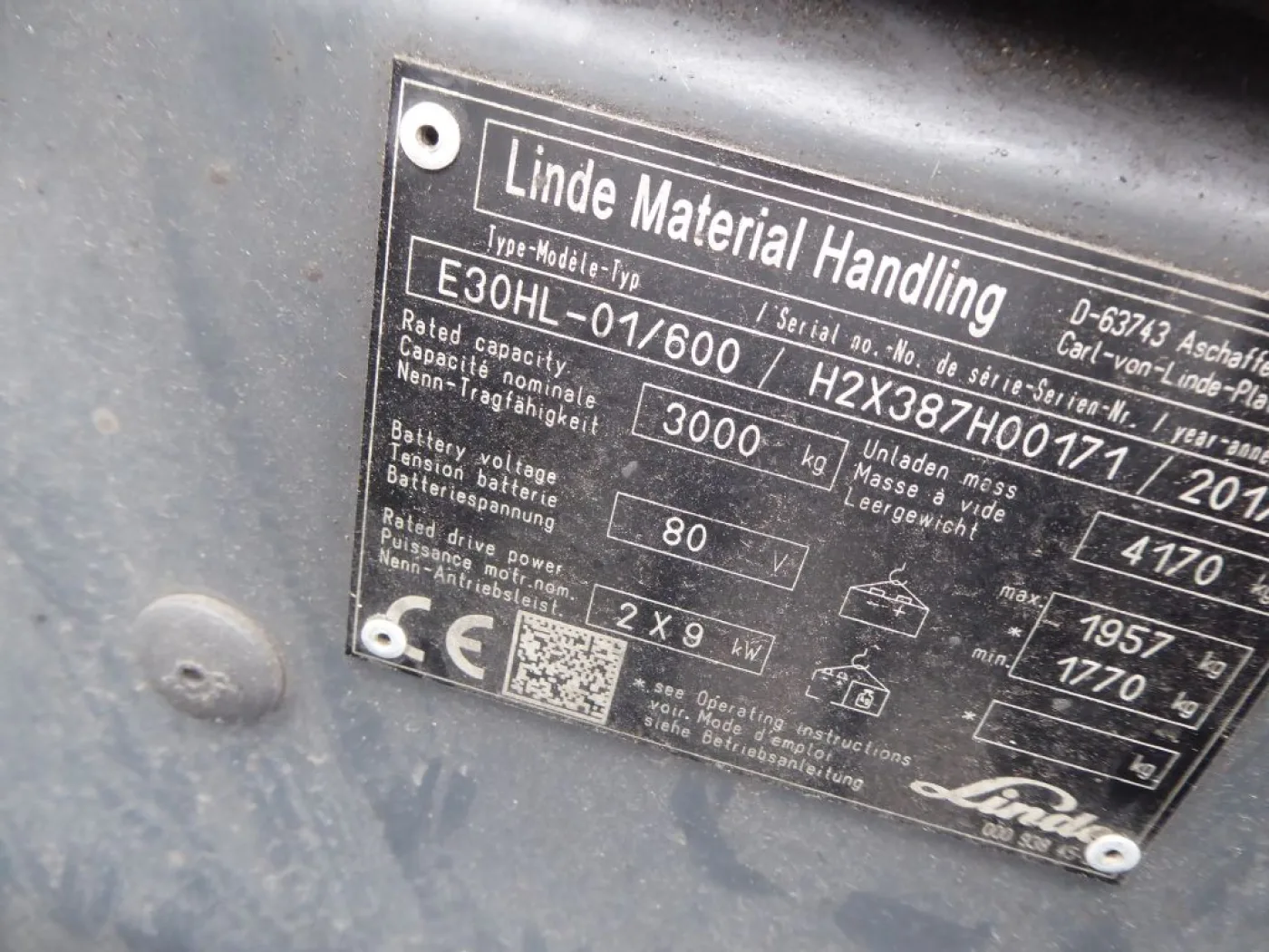 Linde E30HL-01/600 - 5