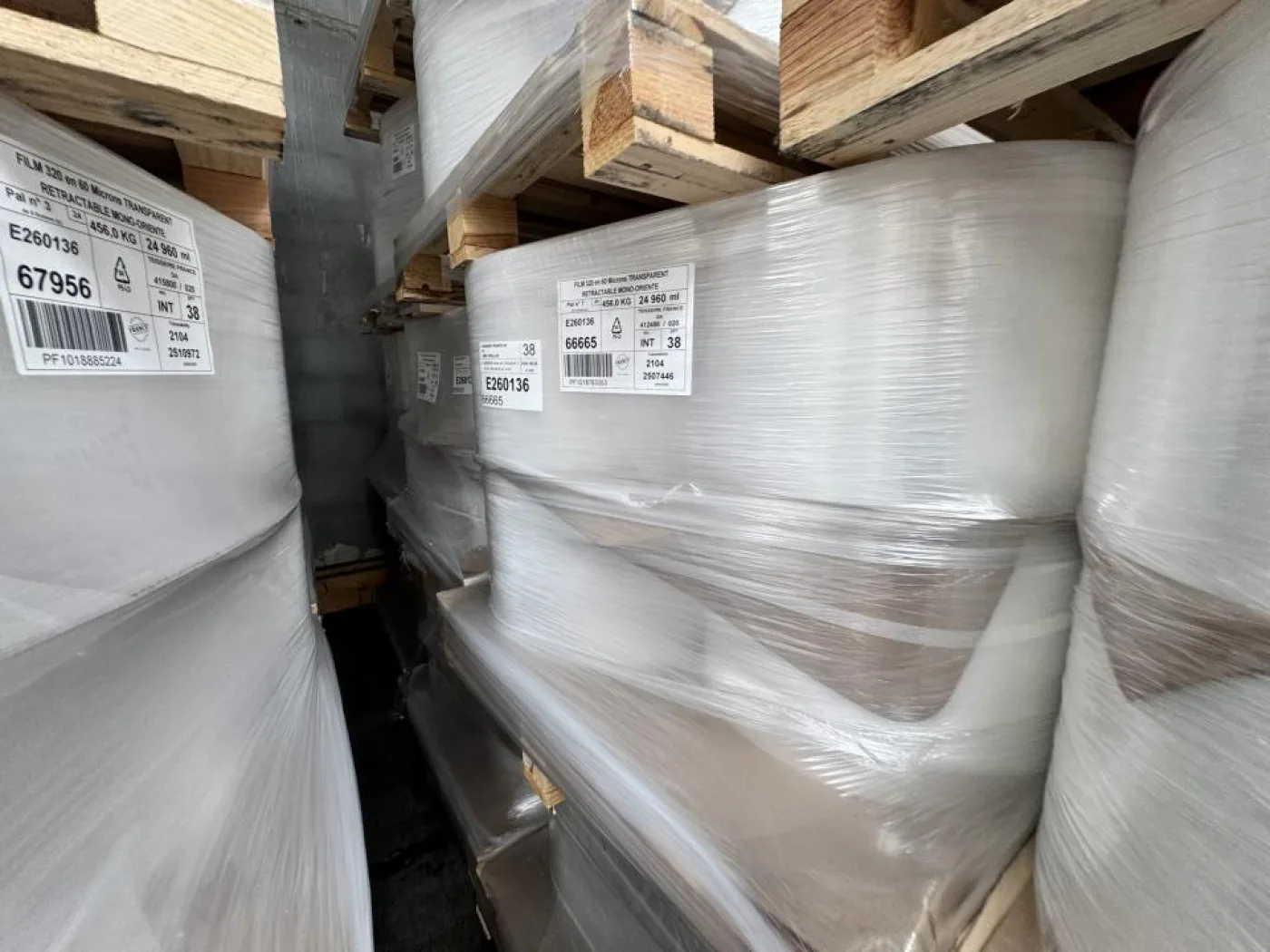 Transparent mono-oriented LDPE shrink film 11,5x8 rolls - 4