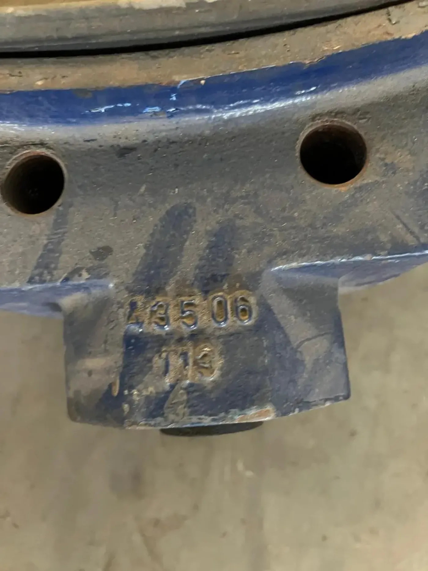 USED MORIN BUTTERFLY SOLENOID STAINLESS STEEL 316 DN700 - 3