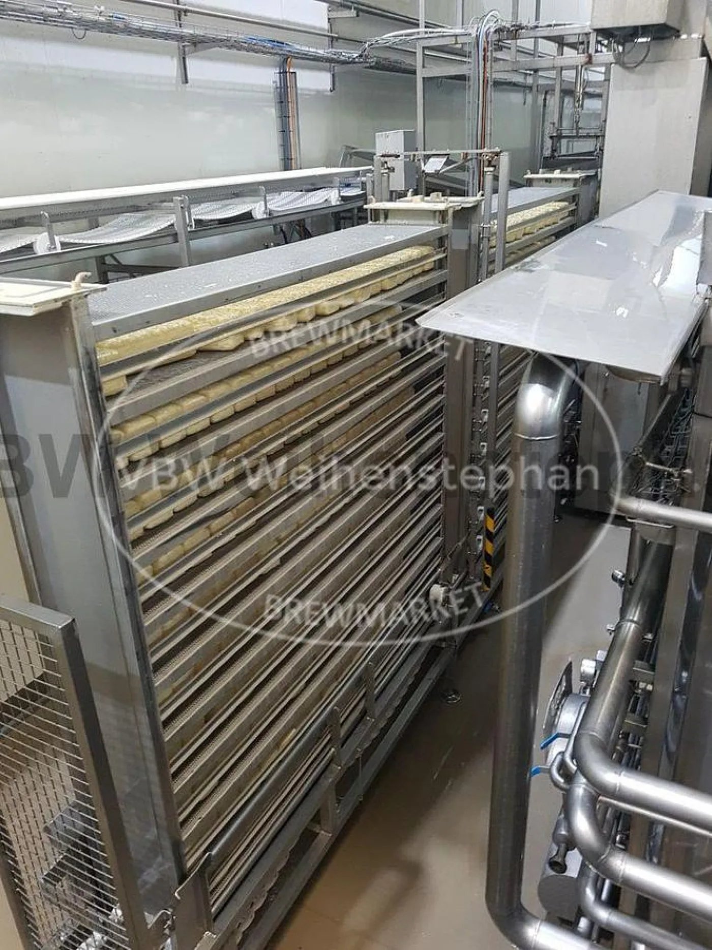 Loader and unloader for salt bath cheese trays - 3
