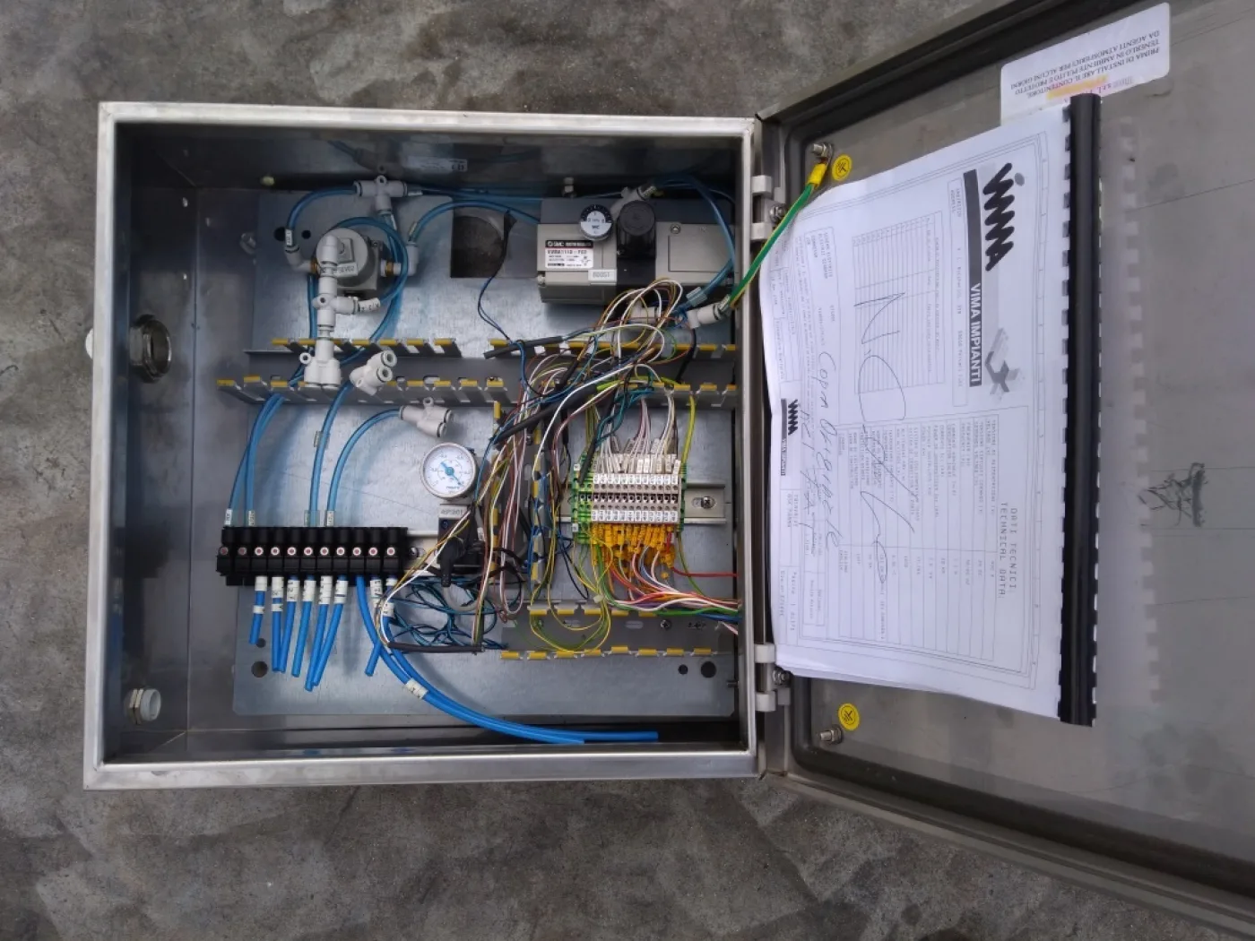 QUADRO COMANDO PRESSIONE – VIMA IMPIANTI - 3