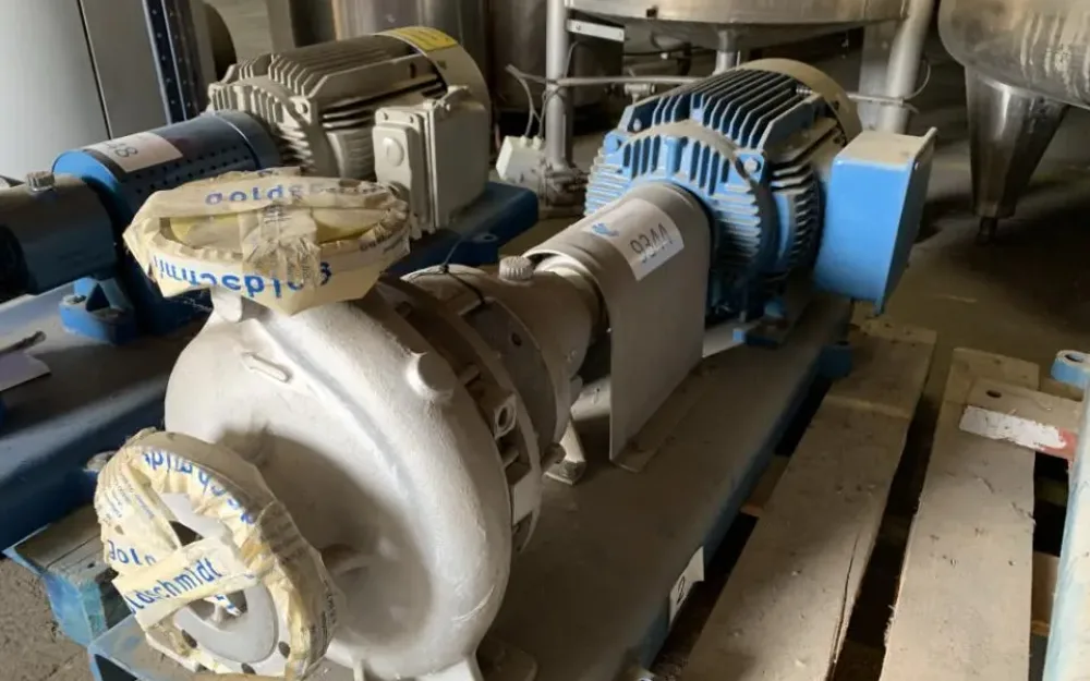 USED STERLING SIHI CBSA 065250 CHEMICAL PROCESS CENTRIFUGAL PUMP