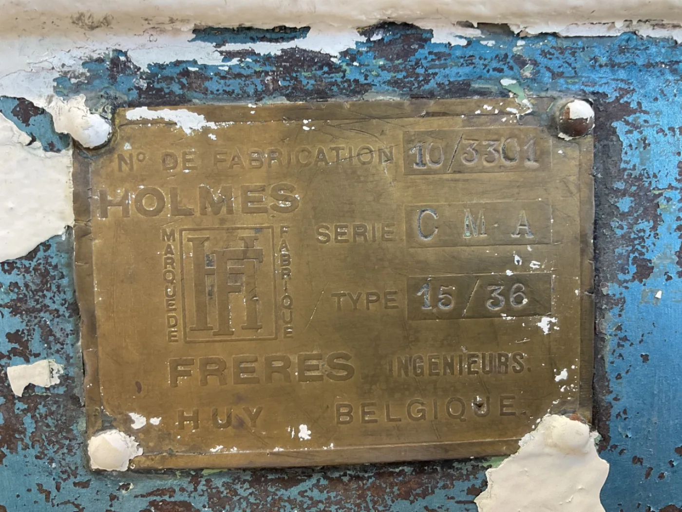 Holmes Freres Ingenieurs CMA 15/36 (Flaker) - Roll dryer - 2