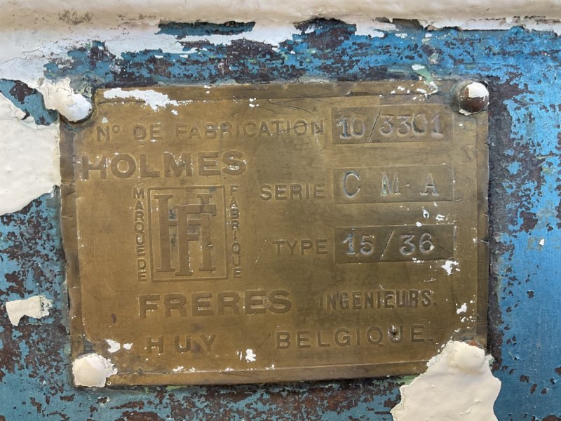 Holmes Freres Ingenieurs CMA 15/36 (Flaker) - Roll dryer