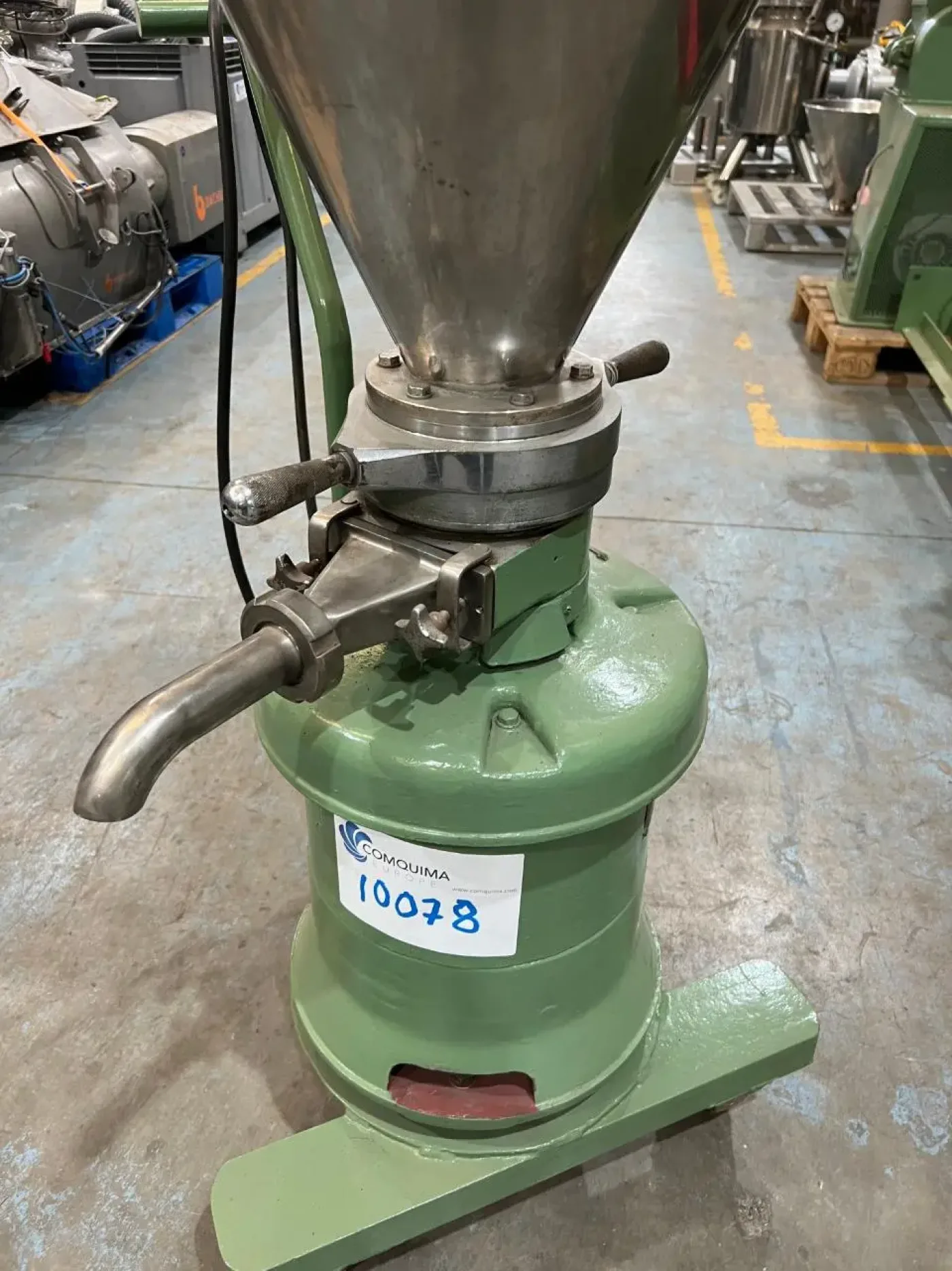 USED STAINLESS STEEL PUC VIKOSATOR COLLOIDAL MILL - 1