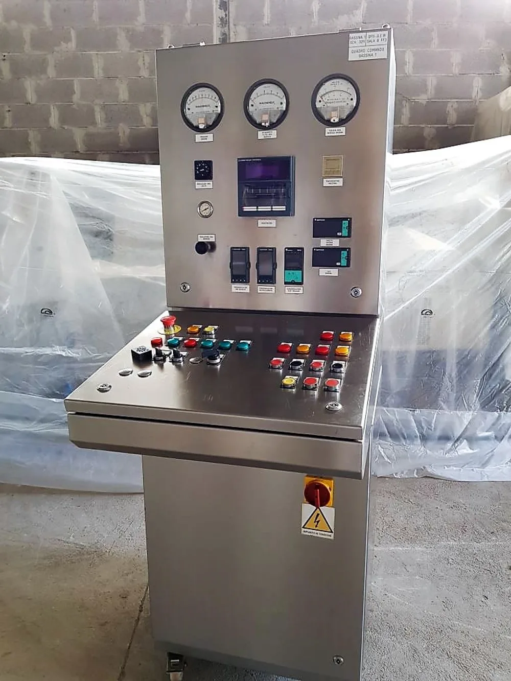 QUADRO POTENZA E CONTROLLO BASSINA – GS