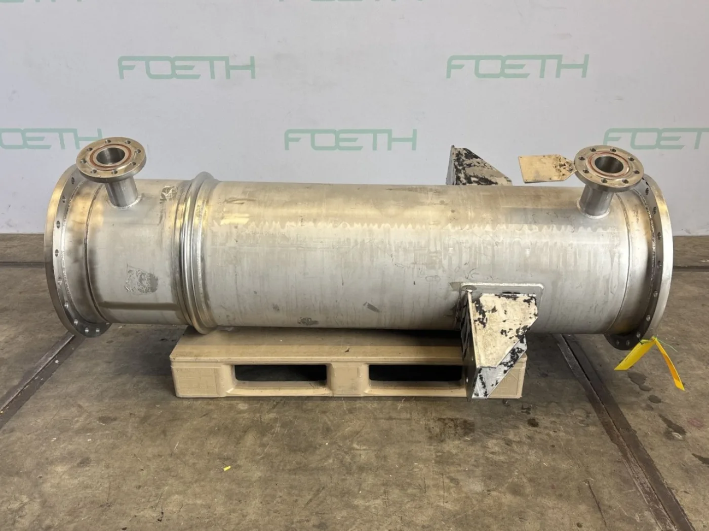 Zürcher AG Apparatebau 25 m² (tubes Hastelloy C22) - Shell and tube heat exchanger - 4