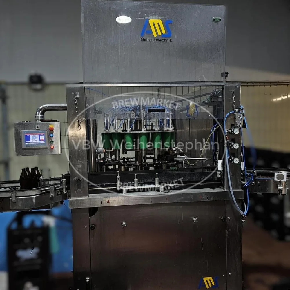 glass bottle filling line