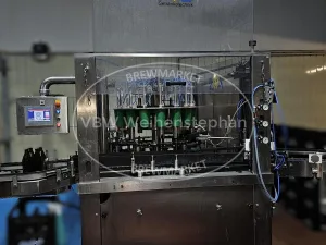 glass bottle filling line