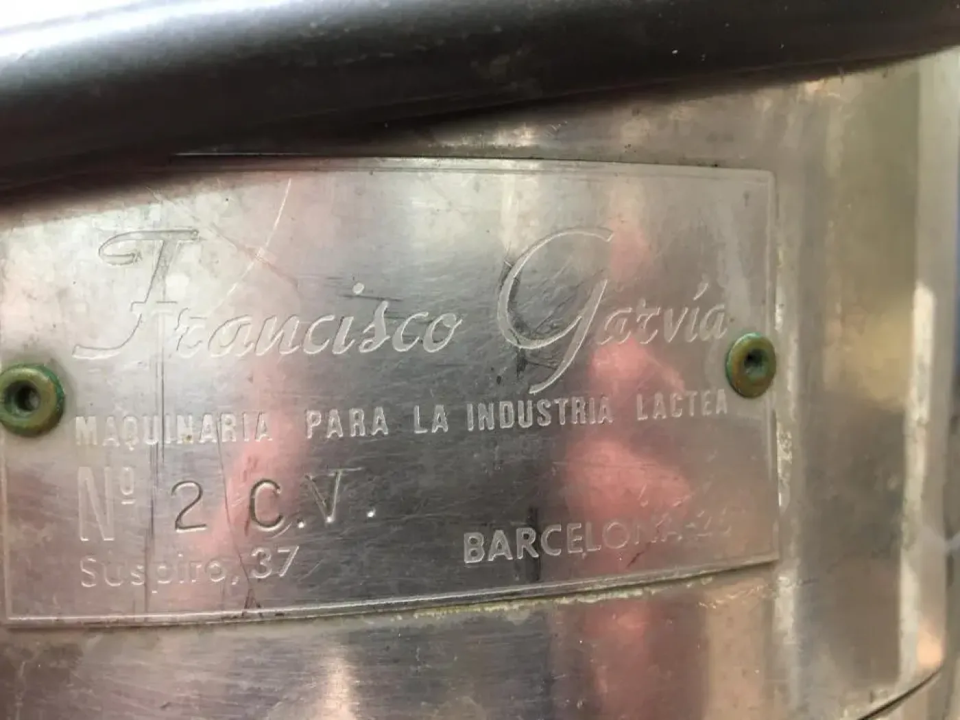 USED FRANCISCO GARVIA STAINLESS STEEL CENTRIFUGAL PUMP - 5