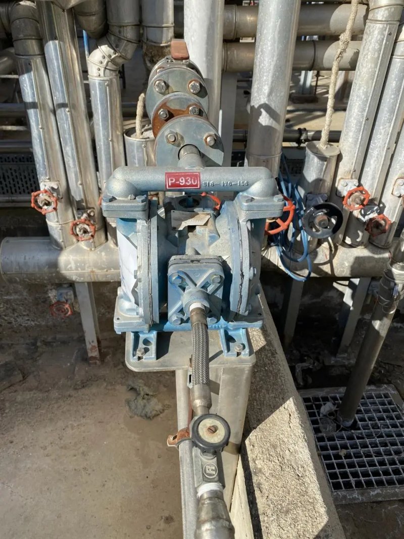 USED AODD SANDPIPER S1F B1ABWANS000 AIR OPERATED DOUBLE DIAPHRAGM PUMP