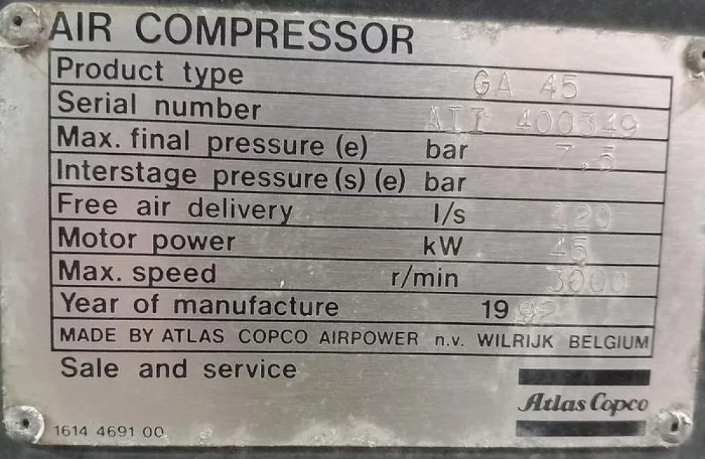Atlas Copco GA 45