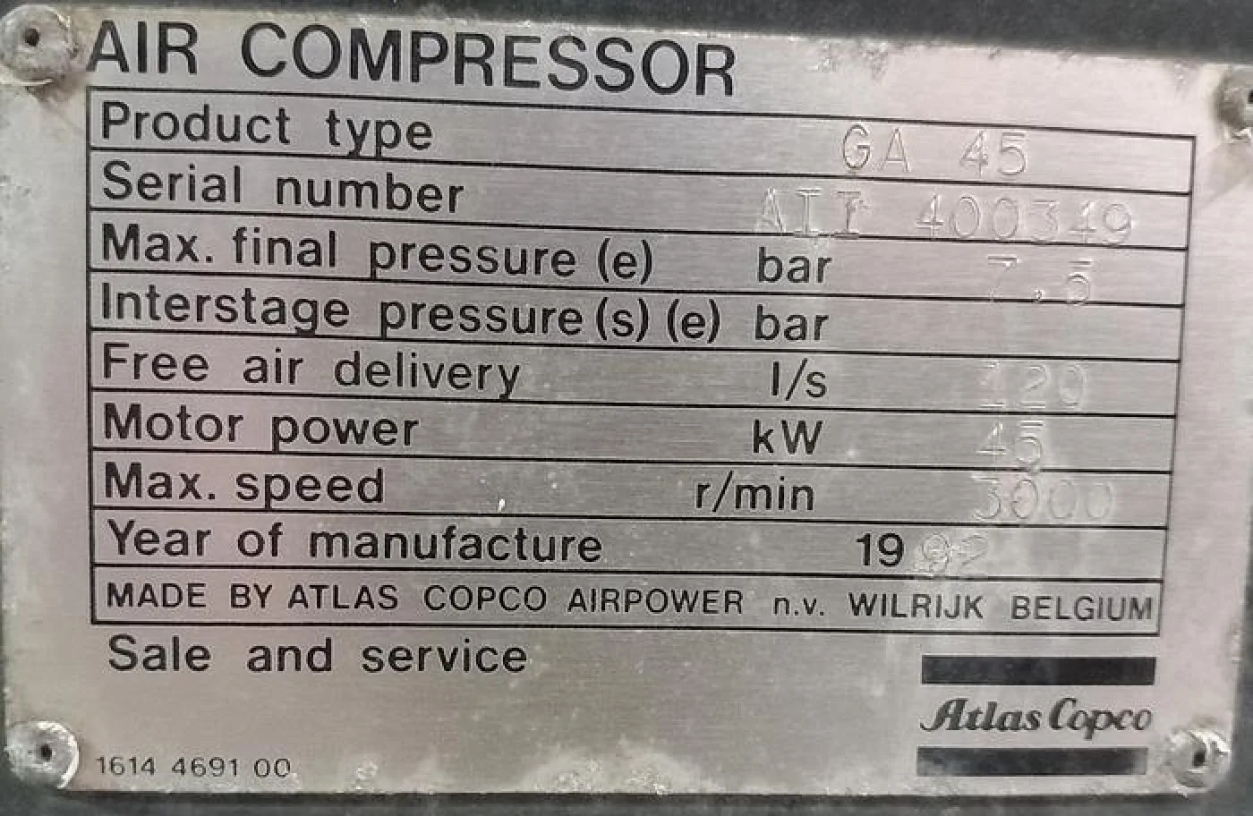 Atlas Copco GA 45 - 1