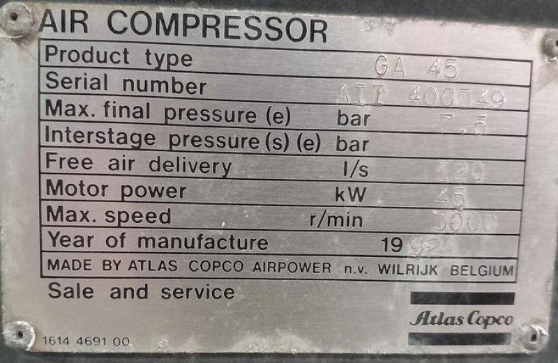 Atlas Copco GA 45