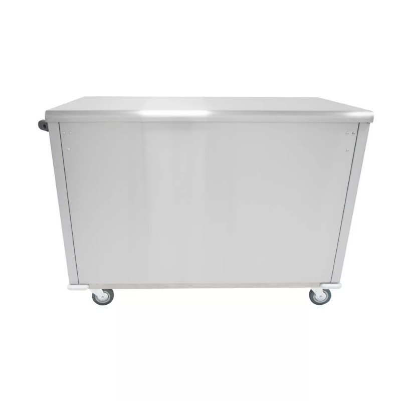 Parry Mobile Hot Cupboard with Flat Top MSF12 - islandcatering
